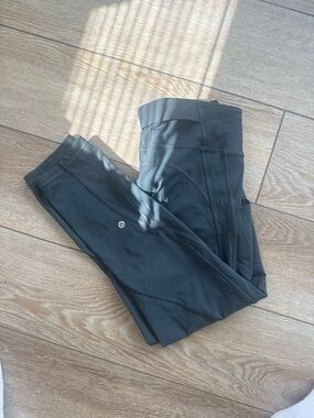 Lululemon dark grey High-Rise Leggings